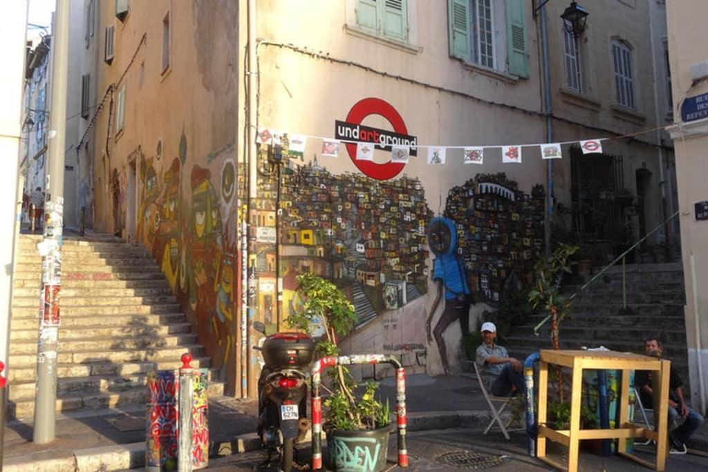 Apartmán La Sardine Au Coeur Du Panier Marseille Exteriér fotografie
